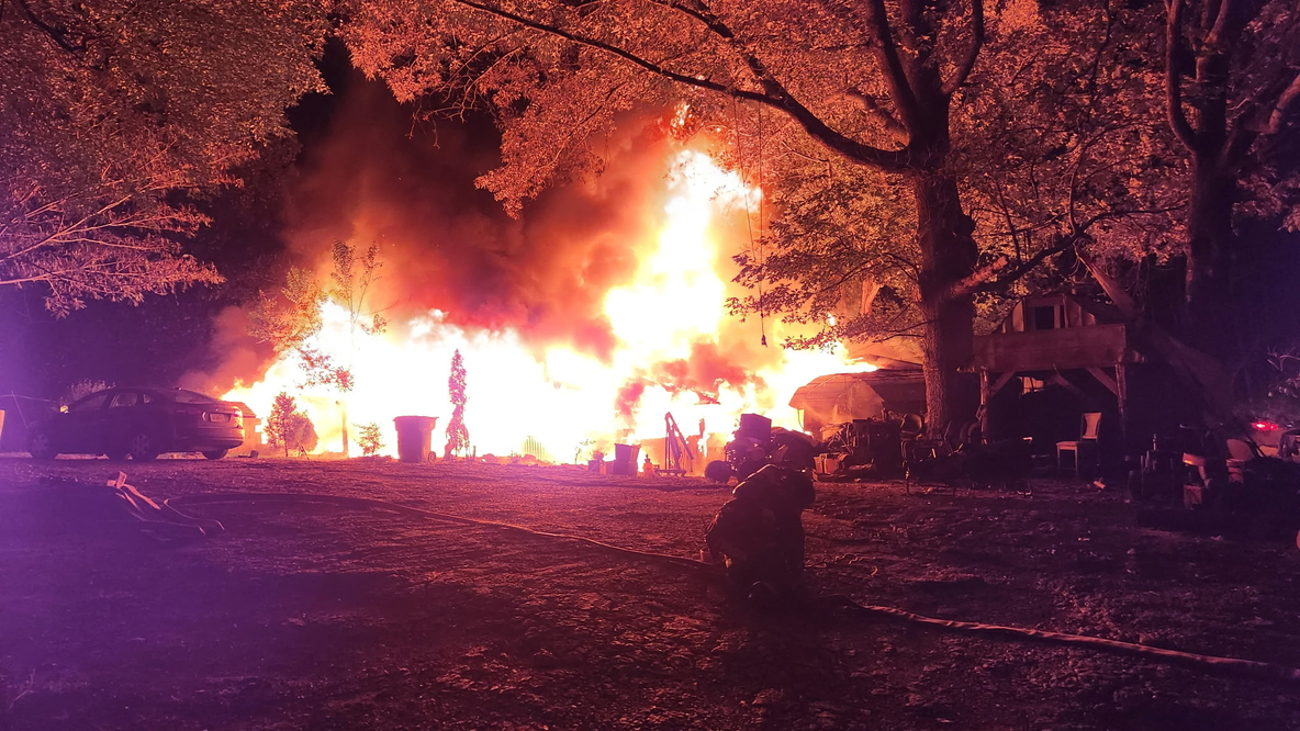 Cherokee County firefighters battle third house fire in 24 hours