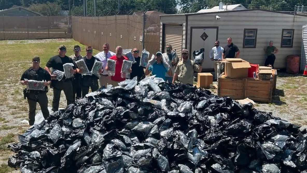 1,800-pound marijuana seizure sparks warning from Georgia sheriff