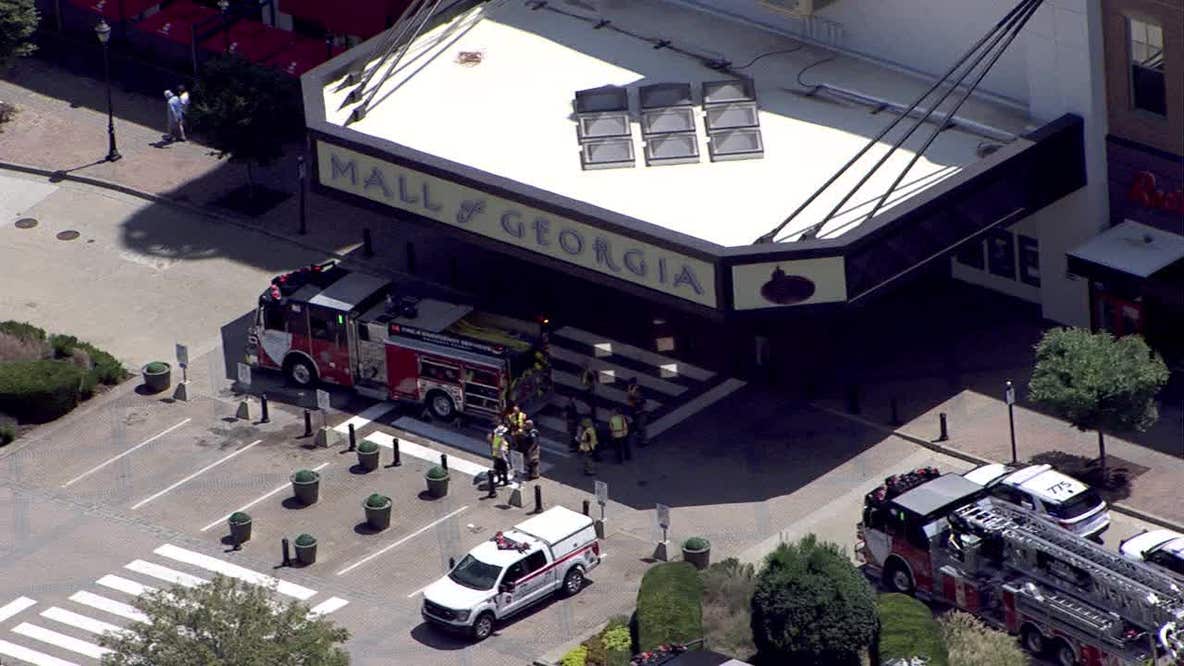 Floor cleaner causes small fire at Mall of Georgia