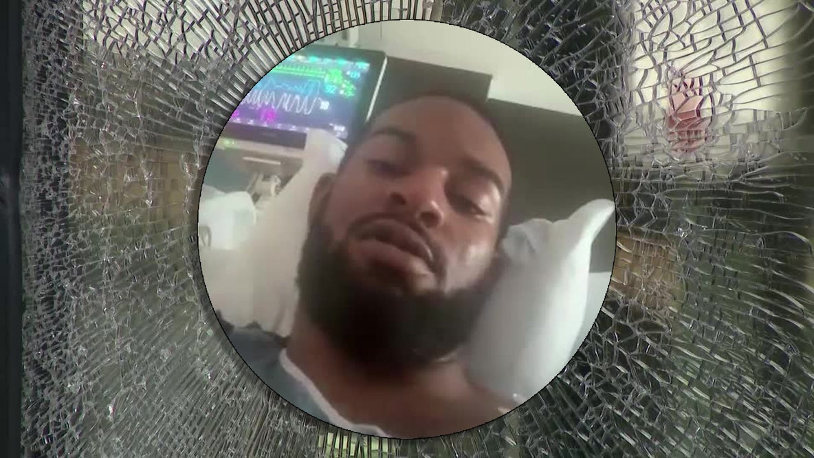 Security guard shot on Peachtree ​St. thanks bystanders for saving his life