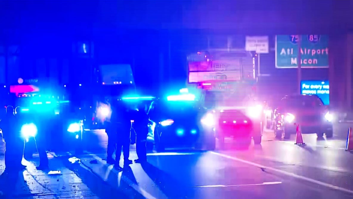Pedestrian hit on I-75/85 northbound near I-20 in Atlanta