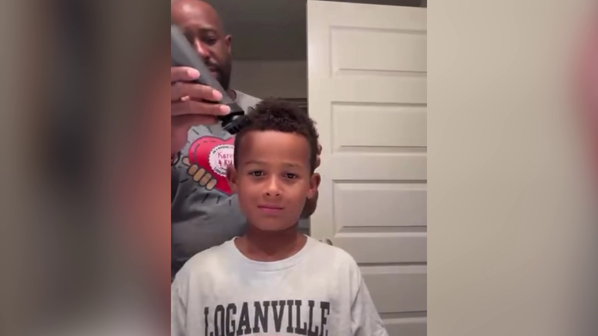 Loganville boy shaves head to support cousin battling leukemia