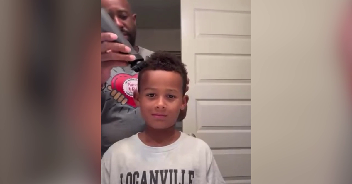 Loganville boy shaves head to support cousin battling leukemia