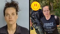 Woman wearing 'Force to be reckoned with' shirt captured in nationwide manhunt