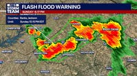 Jackson, Banks counties under flash flood warning until Sunday night