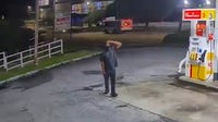 Suspect beats victim with gun at SW Atlanta gas station