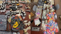Athens gang unit seizes 6 machine guns, 11 pounds of marijuana in raid