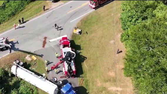 No water contamination after fuel spill from tanker in DeKalb County