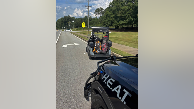 Man arrested for DUI on golf cart in Newton County, deputies say