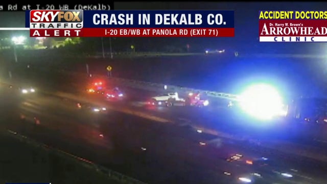 I-20EB near Panola Road reopens after closure for crash
