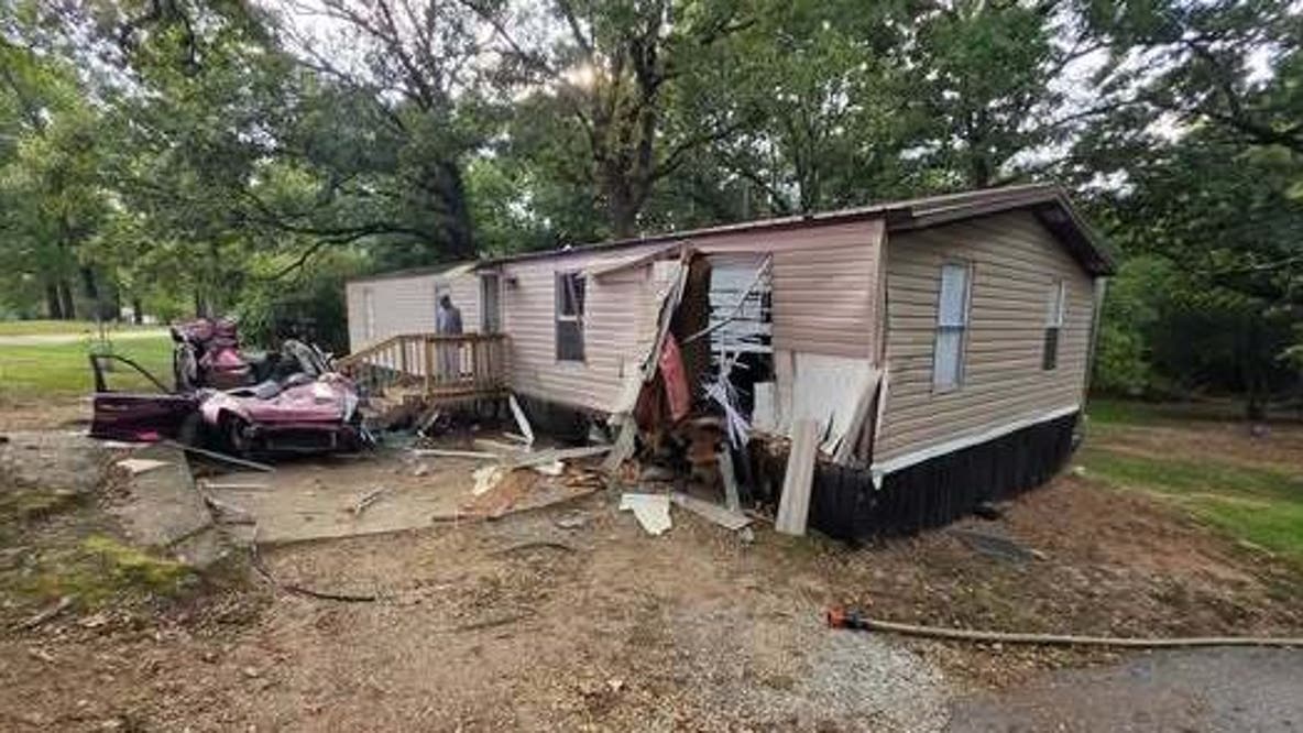 Children unharmed after vehicle smashes into Athens home