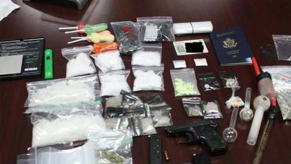 Former Georgia prison guard caught with meth, weapons