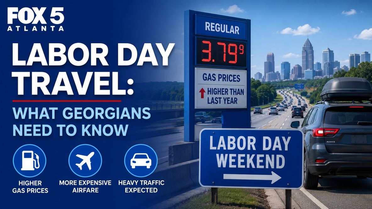 Labor Day travel will cost Georgians more this year, find out how much