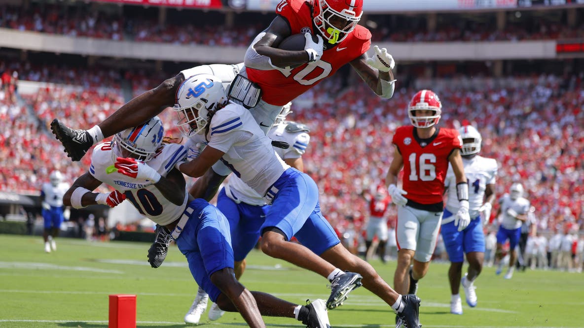 Georgia vs Tennessee State: No. 3 Bulldogs dominate in season opener