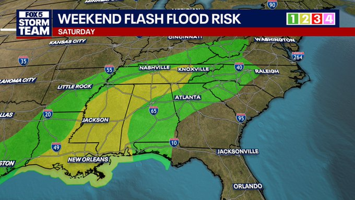 Atlanta gets sunshine now, summer heat next, rain by weekend