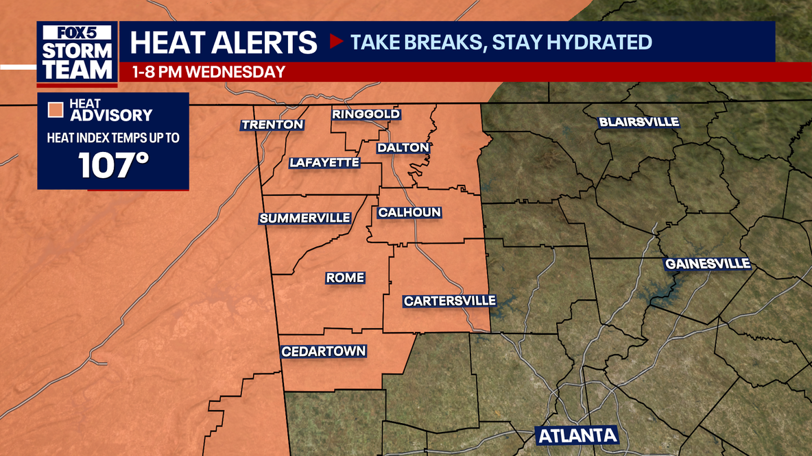 September sizzle: Atlanta heat could feel like 103 degrees today