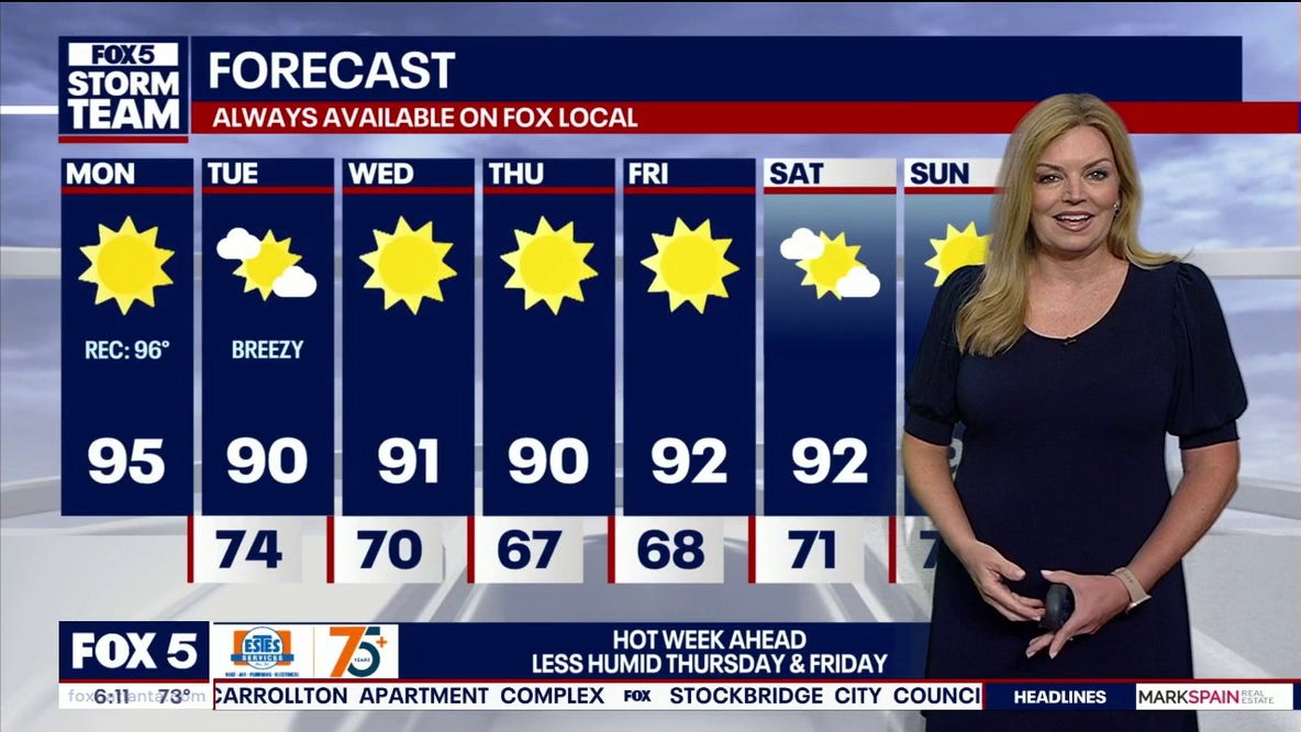 Summer won't quit: Atlanta faces another week in the 90s
