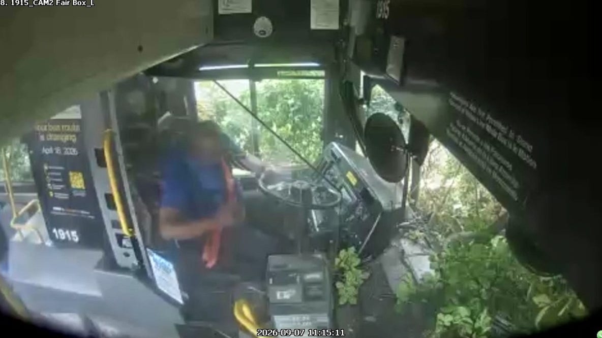 3 injured after MARTA bus driver falls asleep behind the wheel