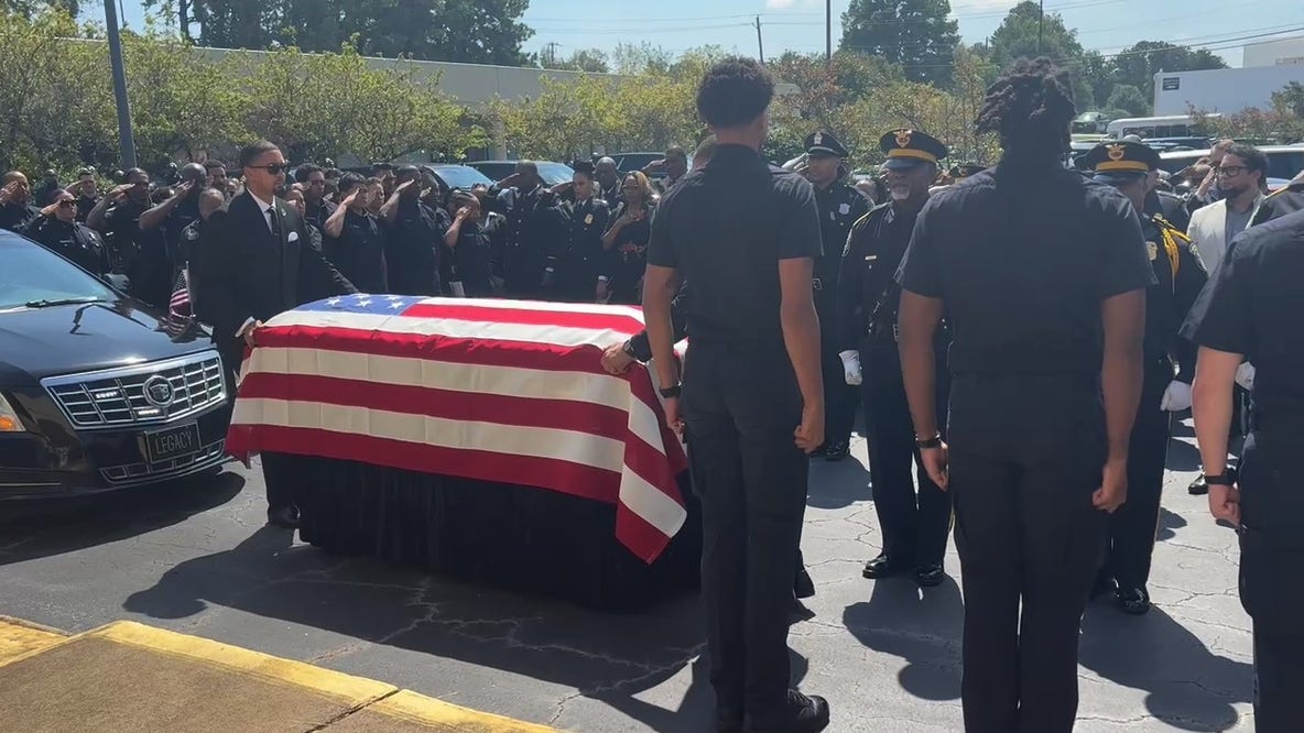 Atlanta police recruit Moses Russ laid to rest
