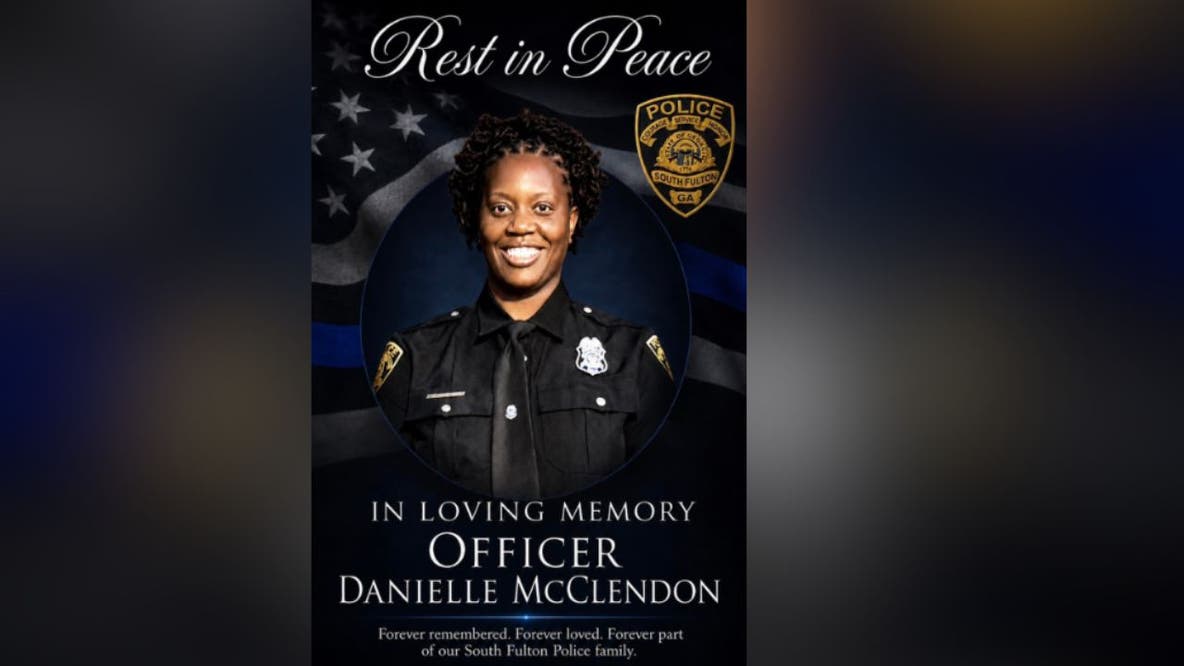 South Fulton police mourn death of Officer Danielle McClendon