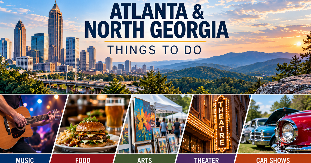 Things to do in metro Atlanta, North Georgia | Sept. 18-20, 2026