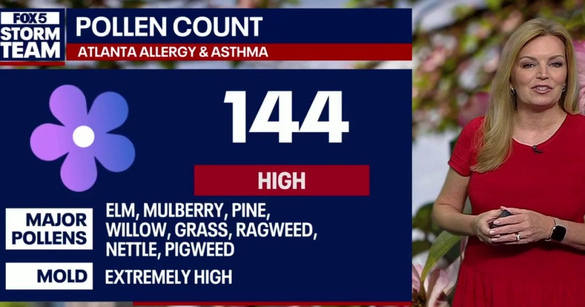 Fall allergies surge as North Georgia pollen count climbs