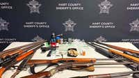 Search leads to drug, firearm charges for Hart County man, sheriff says