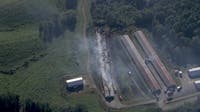 Massive poultry house fire prompts emergency response in Ellijay