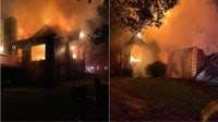 2 injured, family displaced after late-night fire at Clayton County home