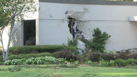 Car crashes into building in Cobb County