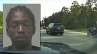 Driver nearly hits motorcycle before deputy abruptly ends 115 mph chase