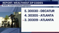 Atlanta's wealthiest ZIP codes are probably where you think