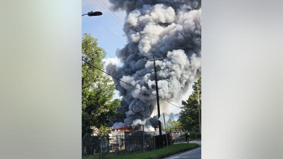Massive South Fulton fire under control, cause remains unknown