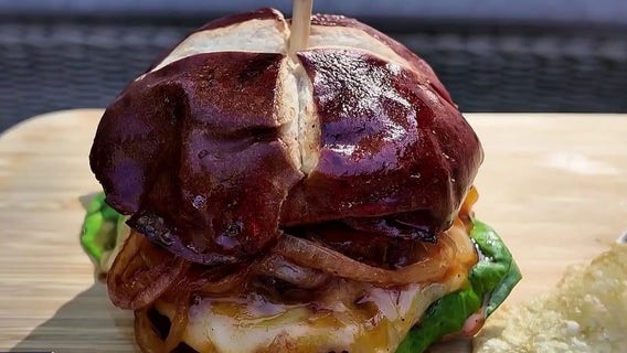 Oasis Garden brings upscale backyard vibes and 'Slammin Burger' to Buckhead