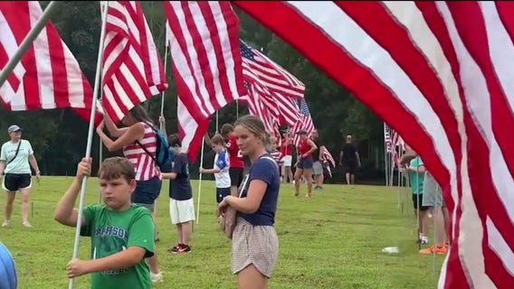 'Field of Flags' marks 9/11 25th anniversary at Kennesaw Mountain memorial