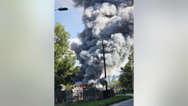 Massive South Fulton fire under control, cause remains unknown