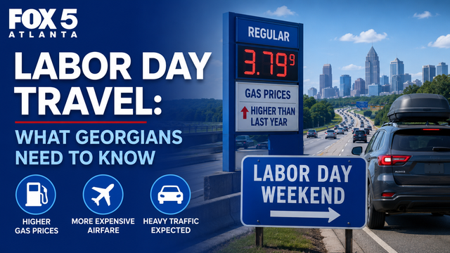 Labor Day travel will cost Georgians more this year; find out how much