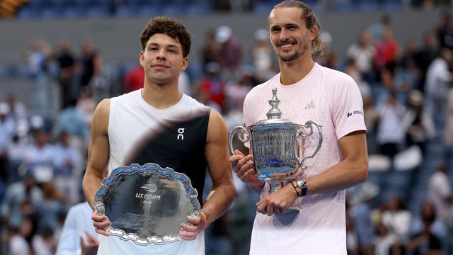 Atlanta native Ben Shelton falls to Alexander Zverev in U.S. Open final