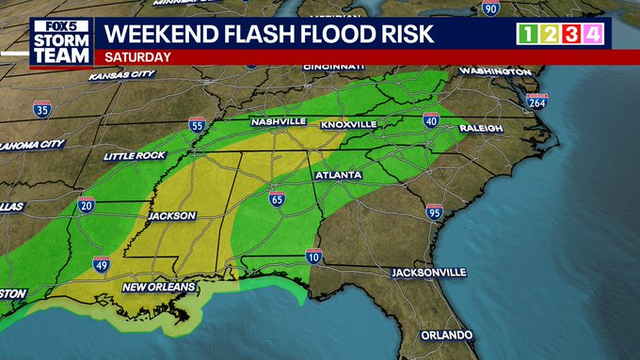 Atlanta gets sunshine now, summer heat next, rain by weekend