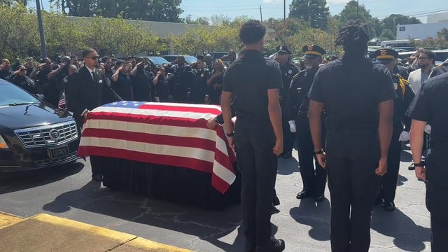 Atlanta police recruit Moses Russ laid to rest