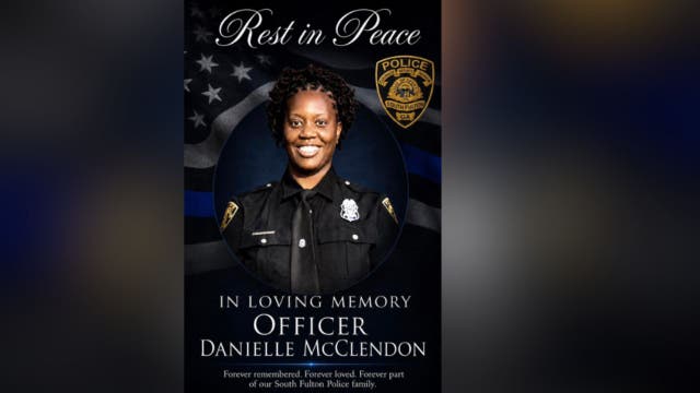South Fulton police mourn death of Officer Danielle McClendon
