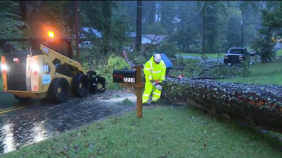 Isaisa tracker: Georgia sees high winds, flash flood threat Saturday