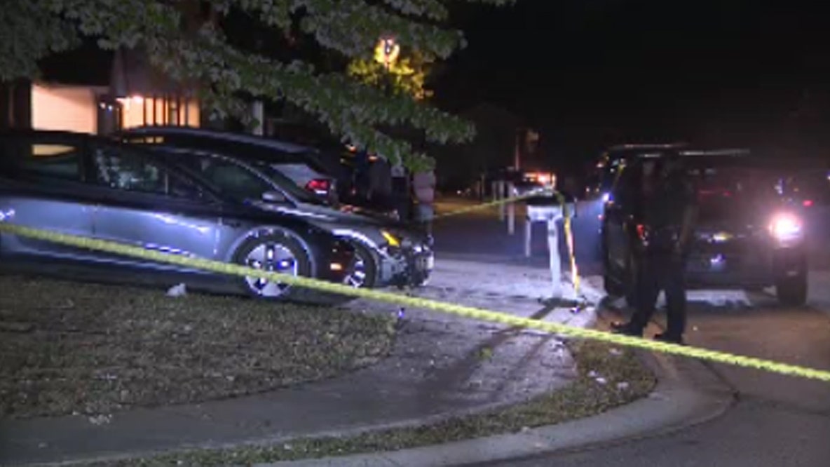Bullet holes left behind after gunfire strikes DeKalb homes, car