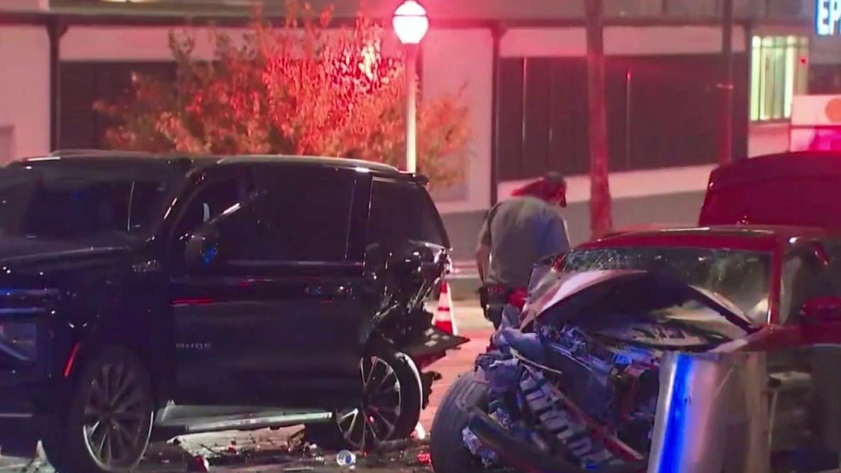 Multiple crashes, Brookhaven house fire reported overnight