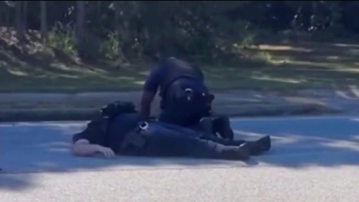 Clayton County officer dragged out of hospital; search for driver continues