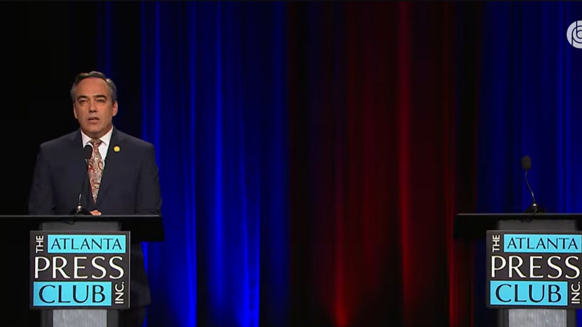 Hubbard challenges absent PSC rival in Atlanta debate