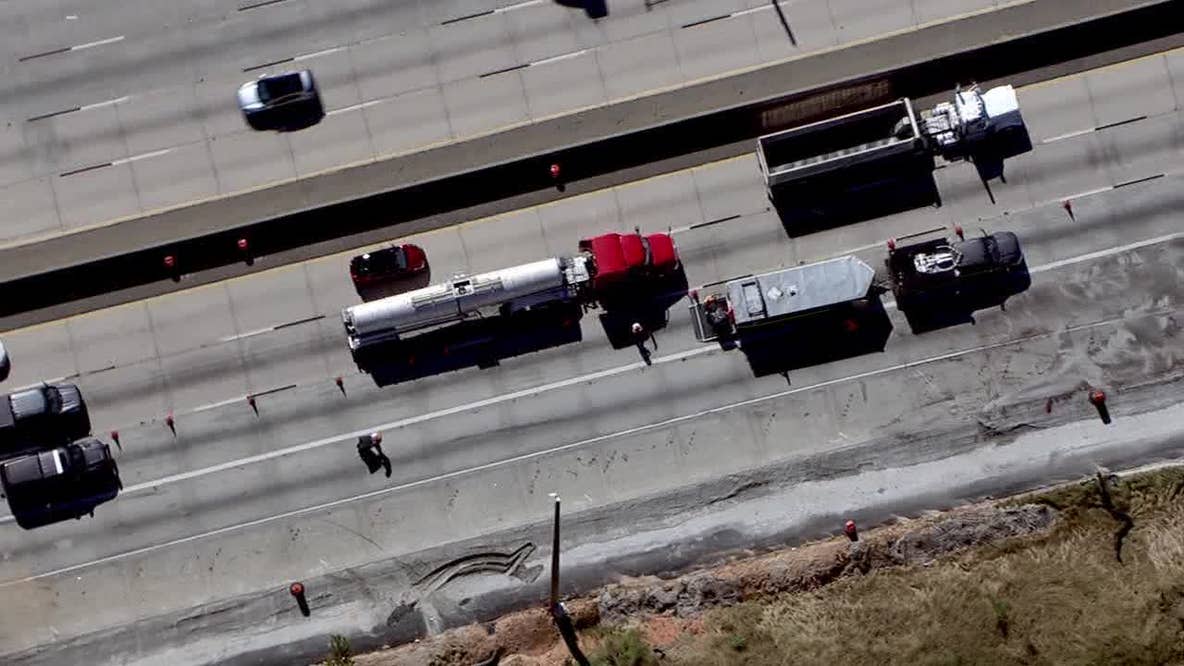 3 hospitalized after multi-vehicle crash on I-85 in Fairburn