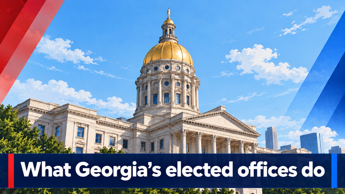 What Georgia’s elected offices do, from Senate to agriculture