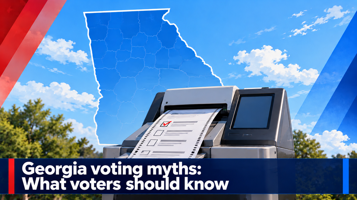 Georgia voting myths: What voters should know