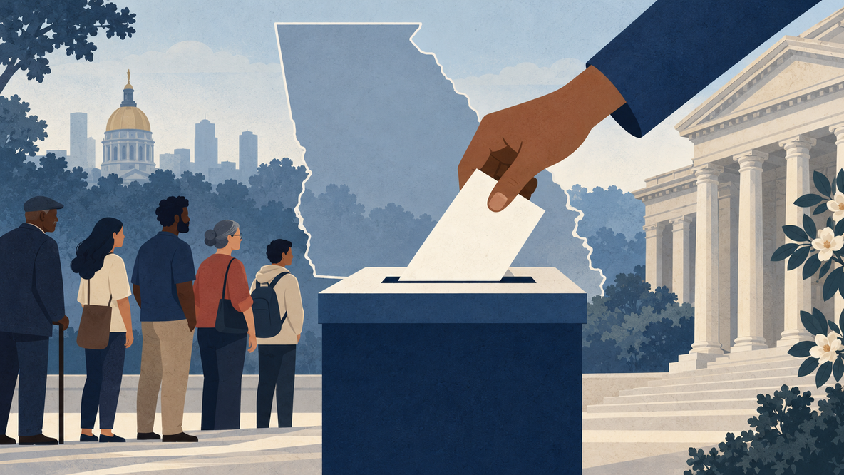 Georgia voting history: From exclusion to battleground state